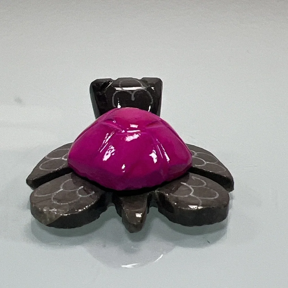 Handcrafted Ecuador Stone‎ Sea Turtle Pair Coastal Nautical Beach House Decor